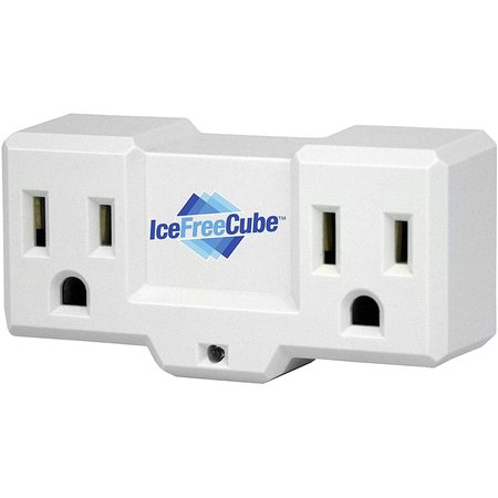 King Electric Thermostat Icefree Cube 120V 15 Amp Plug In Fixed 35F On 45F Off IFC12